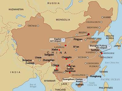 Map of China